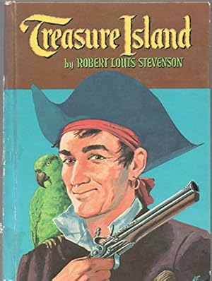 Seller image for TREASURE ISLAND by ROBERT LOUIS STEVENSON Whitman 1955 Glossy Cover #1608 for sale by Redux Books