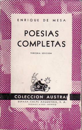 Bild des Verkufers fr Poesas completas. zum Verkauf von Librera y Editorial Renacimiento, S.A.