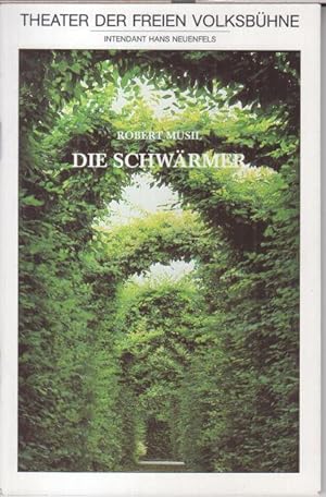 Seller image for Programmheft zu: Die Schwrmer. - Spielzeit 1987 / 1988. - Mit: Hermann Treusch, Elisabeth Schwarz, Elisabeth Trissenaar, Ulrich Kuhlmann u. a. - for sale by Antiquariat Carl Wegner