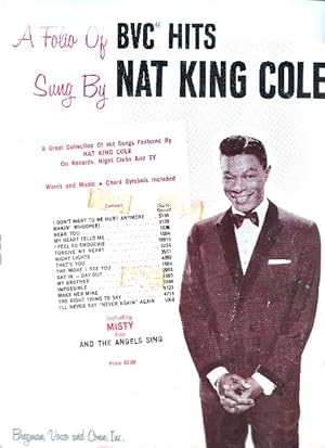 Immagine del venditore per A Folio Of BVC Hits Sung By Nat King Cole venduto da Ridge Road Sight And Sound