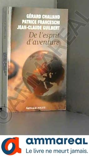 Seller image for De l'esprit d'aventure for sale by Ammareal