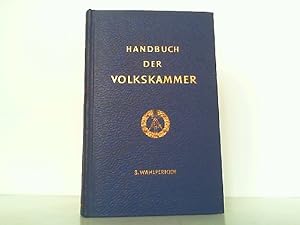 Handbuch der Volkskammer der Deutschen Demokratischen Republik. 3. Wahlperiode.