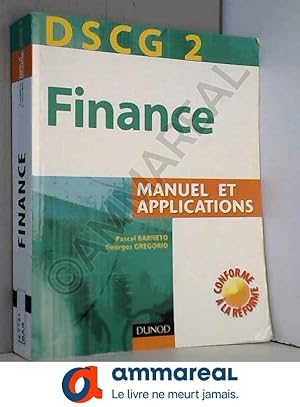 Seller image for Finance DSCG 2 : Manuel et applications for sale by Ammareal