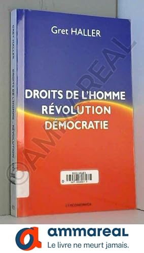 Seller image for Droits de l'homme, Rvolution, Dmocratie for sale by Ammareal