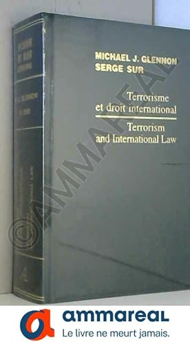 Bild des Verkufers fr Terrorisme Et Droit International / Terrorism and International Law zum Verkauf von Ammareal