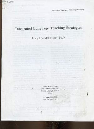 Bild des Verkufers fr Integrated Language Teaching Strategies zum Verkauf von Le-Livre