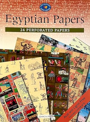 Egyptian Papers: 24 Perforated Papers