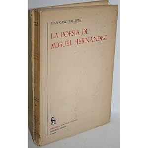 Seller image for LA POESA DE MIGUEL HERNNDEZ for sale by Librera Salamb