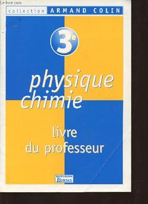 Seller image for Physique chimie 3e- Livre du professeur for sale by Le-Livre