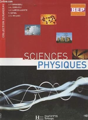 Bild des Verkufers fr Sciences physiques BEP zum Verkauf von Le-Livre