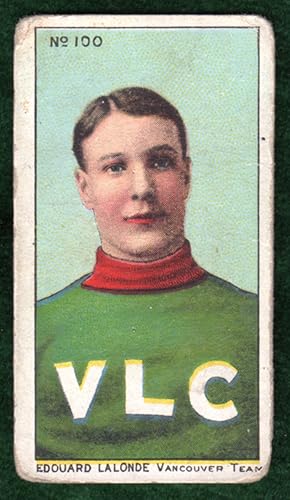 Edouard Lalonde Vintage Lacrosse Trading Card, 1910 Imperial Tobacco Cigarette Card, Set C59, Car...