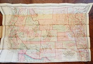 Colton's Map of the States and Territories West of the Mississippi River to the Pacific Ocean Sho...