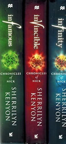 Immagine del venditore per SHERRILYN KENYON SERIES CHRONICLES OF NICK - VOL. 1-3 INFINITY, INVINCIBLE, INFAMOUS venduto da Z-A LLC