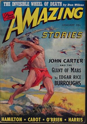 AMAZING Stories: January, Jan. 1941 ("John Carter and The Giant of Mars")