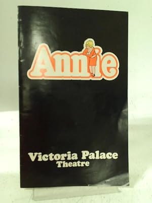 Bild des Verkufers fr Victoria Palace Theatre Annie Wednesday 3rd May 1978 zum Verkauf von World of Rare Books