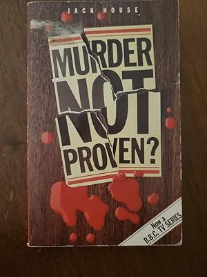 Immagine del venditore per Murder Not Proven? venduto da Aunt Agatha's, Ltd.