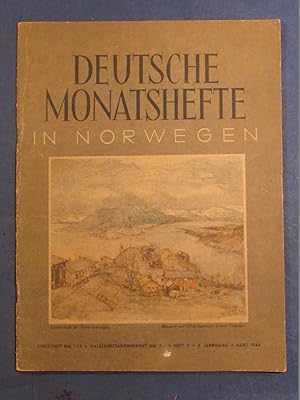 Deutsche Monatshefte in Norwegen, 3. Jg., Heft 3, März 1944.