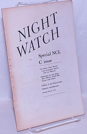 Nightwatch: Special NCLC issue (March 1974)