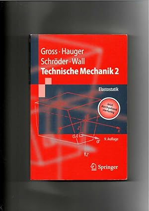 Bild des Verkufers fr Dietmar Gross, Werner Hauger, Technische Mechanik 2 Elastostatik zum Verkauf von sonntago DE