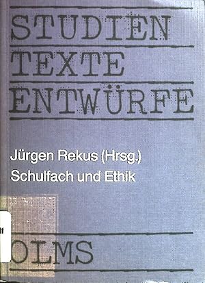 Bild des Verkufers fr Schulfach und Ethik : fachdidaktische Beitrge zur moralischen Erziehung im Unterricht. Hildesheimer Beitrge zu den Erziehungs- und Sozialwissenschaften ; Bd. 33 zum Verkauf von books4less (Versandantiquariat Petra Gros GmbH & Co. KG)