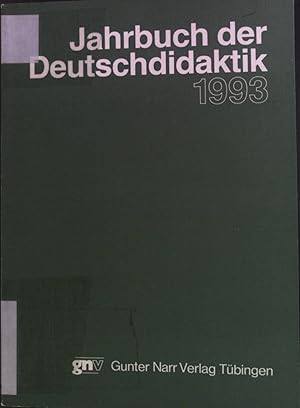 Bild des Verkufers fr Jahrbuch der Deutschdidaktik 1993. zum Verkauf von books4less (Versandantiquariat Petra Gros GmbH & Co. KG)