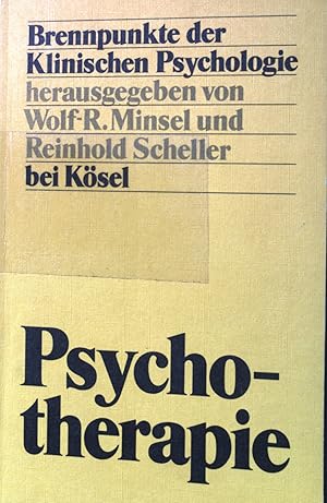 Bild des Verkufers fr Brennpunkte der klinischen Psychologie Band 1: Psychotherapie zum Verkauf von books4less (Versandantiquariat Petra Gros GmbH & Co. KG)