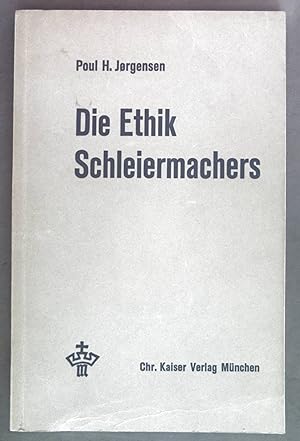 Seller image for Die Ethik Schleiermachers. Forschungen zur Geschichte und Lehre des Protestantismus; 10. Reihe, Bd. 14. for sale by books4less (Versandantiquariat Petra Gros GmbH & Co. KG)