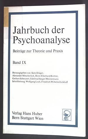 Seller image for Jahrbuch der Psychoanalyse: Beitrge zur Theorie und Praxis; Bd. 9. for sale by books4less (Versandantiquariat Petra Gros GmbH & Co. KG)