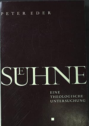 Image du vendeur pour Shne: Eine theologische Untersuchung. mis en vente par books4less (Versandantiquariat Petra Gros GmbH & Co. KG)