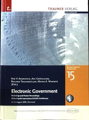 Seller image for Electronic Government. Workshop and Poster Proceedings of the Fourth International EGOV Conference; Schriftenreihe Informatik; 15; for sale by books4less (Versandantiquariat Petra Gros GmbH & Co. KG)