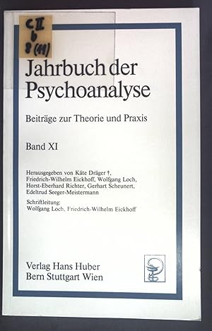 Seller image for Jahrbuch der Psychoanalyse: Beitrge zur Theorie und Praxis; Bd. 11. for sale by books4less (Versandantiquariat Petra Gros GmbH & Co. KG)