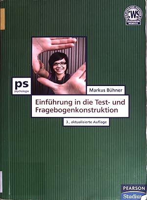 Seller image for Einfhrung in die Test- und Fragebogenkonstruktion. for sale by books4less (Versandantiquariat Petra Gros GmbH & Co. KG)