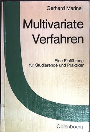Bild des Verkäufers für Multivariate Verfahren: Eine Einführung für Studierende und Praktiker. zum Verkauf von books4less (Versandantiquariat Petra Gros GmbH & Co. KG)