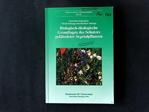 Immagine del venditore per Biologisch-kologische Grundlagen des Schutzes gefhrdeter Segetalpflanzen. (Schriftenreihe fr Vegetationskunde, Heft 26). venduto da Antiquariat Bookfarm