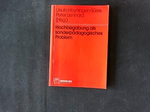 Immagine del venditore per Hochbegabung als sonderpdagogisches Problem. venduto da Antiquariat Bookfarm