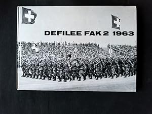 Bild des Verkufers fr Defilee FAK 2 1963. zum Verkauf von Antiquariat Bookfarm