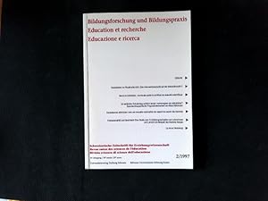 Immagine del venditore per Ist weiblicher Schulerfolg wirklich besser vorhersagbar als mnnlicher? Geschlechtsspezifische Prognostizierbarkeit von Maturittsnoten. Bildungsforschung und Bildungspraxis / Education et recherche, 2 / 1997. venduto da Antiquariat Bookfarm