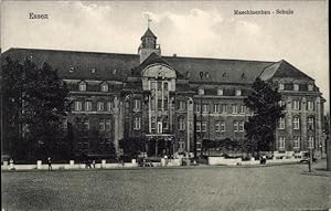 Bild des Verkufers fr Ansichtskarte / Postkarte Essen im Ruhrgebiet, Maschinenbau Schule zum Verkauf von akpool GmbH