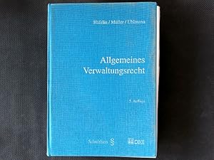 Image du vendeur pour Allgemeines Verwaltungsrecht. mis en vente par Antiquariat Bookfarm