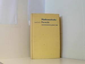 Bild des Verkufers fr Mathematische Formeln. Hardcover zum Verkauf von Book Broker