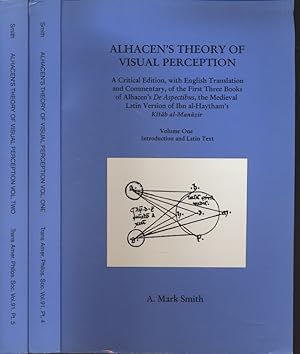 Seller image for Alhacen's Theory of Visual Perception [2 Bd.e]. (First Three Books of Alhacen's de Aspectibus), Volume One--Introduction and Latin Text (Transactions of the American Philosophical Society, Band 91) for sale by Fundus-Online GbR Borkert Schwarz Zerfa