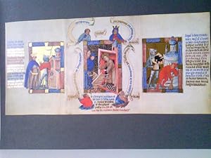 Imagen del vendedor de Die Goldene Bilderbibel. Biblia pauperum. 1 Original-Faksimileblatt a la venta por ABC Versand e.K.
