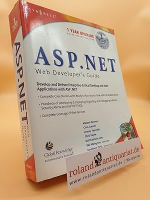 Bild des Verkufers fr ASP .NET Web Developer's Guide, w. CD-ROM zum Verkauf von Roland Antiquariat UG haftungsbeschrnkt