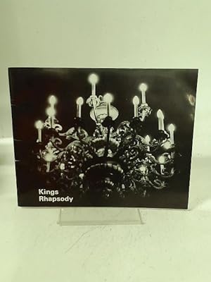 Seller image for Theatre Royal Kings Rhapsody Programme 1967 for sale by World of Rare Books