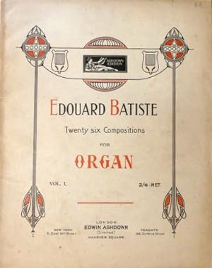 Twenty six compositions for organ. Vol. 1.