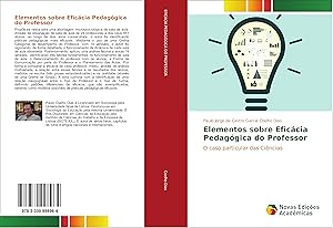 Bild des Verkufers fr Elementos sobre Eficcia Pedaggica do Professor zum Verkauf von moluna