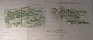 The Frost & Wood Company. Letterhead