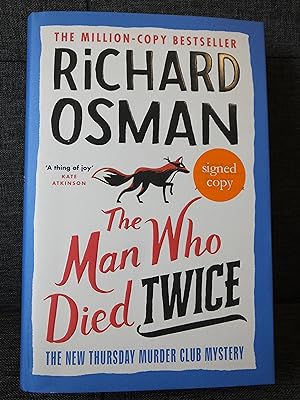 Seller image for The Man Who Died Twice for sale by Idlegeniusbooks