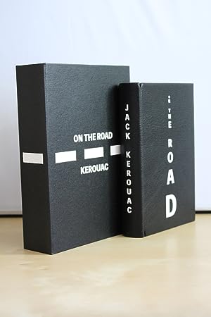 Image du vendeur pour On the Road', US first edition with an original signed cheque, beautifully rebound with unique road design mis en vente par First and Fine