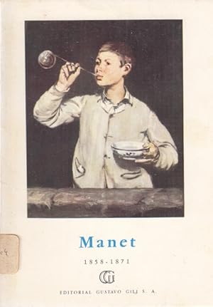 Imagen del vendedor de MANET 1858-1871 a la venta por Librera Vobiscum